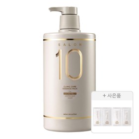 미쟝센 살롱10 에센스팩, 990ml, 극손상, 1개 + 증정(샴푸, 6ml, 손상 + 트리트먼트, 6ml, 손상), 2개