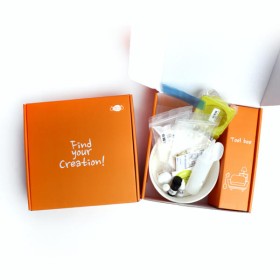새로핸즈 샴푸바 고체샴푸 샤워바 고체바스비누 x2개 만들기 DIY 키트 박스