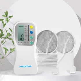 메디텍 저주파마사지기 MD-102 기본구성 가정용 저주파기 자극 전기 등 허리 목 어깨 종아리 오십견 담 근육통 뻐근한곳