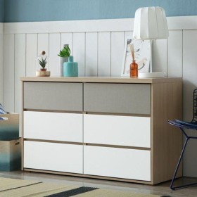 인터데코 깔끔하게 정리되는 3단서랍장 120cm SJ1604T