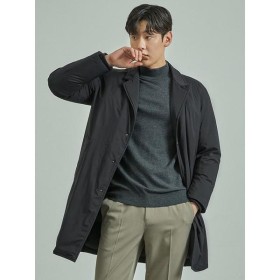 [하프클럽/파렌하이트]그레이 덕다운 롱 코트 FDDJX6811