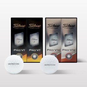 타이틀 PRO V1/V1X 6구 하프더즌 골프공 로고인쇄